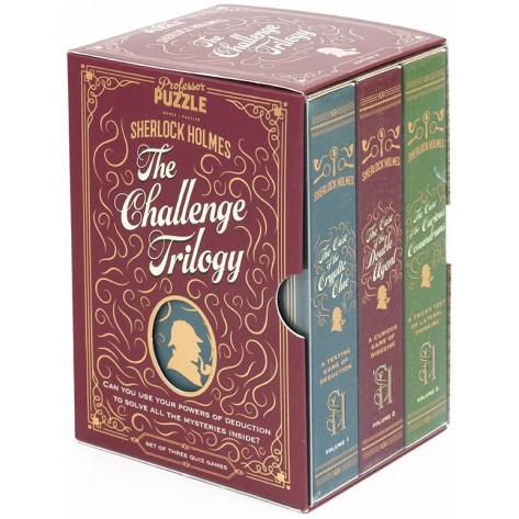  Комплект логически игри Professor Puzzle - THE CHALLENGE TRILOGY